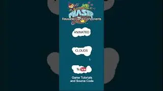 Game tutorials. Animated Clouds, Free source code
