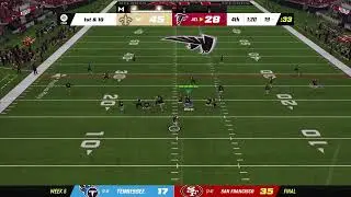 Madden 23 Fast League Redux 2023 Week 5: c'/n @ Falcons