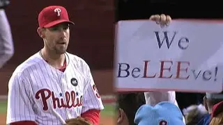 2009 NLCS Gm 3: Lee strikes out 10 over eight innings