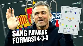 Selalu 4-3-3! Apa yang Bikin Luis Enrique Tak Mau Ganti Formasi?