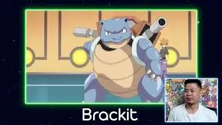 Kenny Chao on Brackit Game Show! Favorite Pokemon Gen 1!