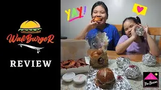 WaliburgeR - Pretzel Bun Hamburgers Review #MadeWithFilmora #SlideshowWithFilmora
