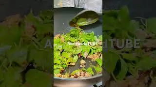 #asian street food #aomyworldtube #food #asiafood #thailand #cooking #asiafoods #easyrecipe #basil