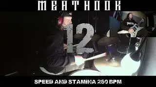 Ivan Meathook Gujic - Speed and stamina 260 bpm - Blast beat