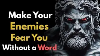 How to Make Your ENEMIES Fear You Without Saying a Word! | Stoic Philosophy