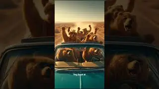 Road to Vegas 😹😹#bear#bearvideos #bearlover #bearlovers #tinysparkai