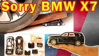 BMW X7 Model Car - [ Unboxing + Inside + Destroying ]