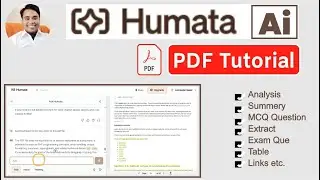 Humata AI PD F Tutorial | PDF Chat AI Tool for Students & Teachers