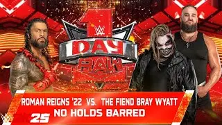 WWE 2k25 - Роман Рейнс против Финда: матч без правил в первый день.