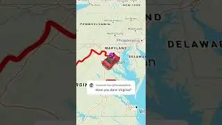 drawing us states pt25 Virginia. #virginia #map #usa #states #travelboast #usstates