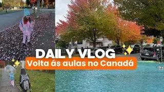 5 de janeiro de 2026  primeiro dia de aula no Canadá!Rotina real de uma mãe na volta às aulas 