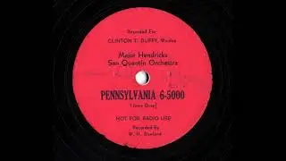Pennsylvania 6-5000 by the San Quentin Orchestra circa 1940-41