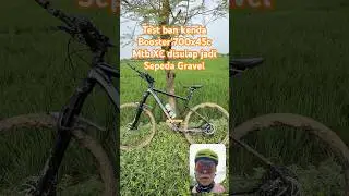 DS REVIEW Test Ban Kenda Booster 700 x 45C Mtb XC disulap jadi Sepeda Gravel 😭😂😵😱