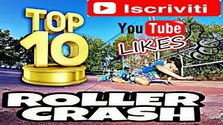 Roller Pesaro : Top Ten cadute coi roller  - Inline skate freestyle slalom -Roller Skate Fails