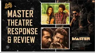 Master Movie Vijay & VJS  intro scene & Theatre Reaction , Audience Response