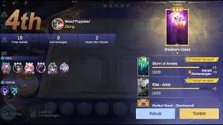 SHADOWCELL STRATEGY | wood puppies zilong kejar rank | MAGIC CHESS GOGO
