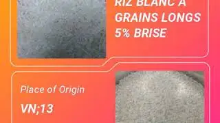 VIETNAM LONG GRAIN WHITE RICE - JASMINE RICE- SHORT GRAIN - WHATSAPP 0084989322607