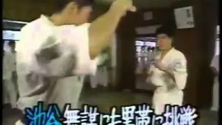 Training with Sosai Hombu dojo - kyokushin karate