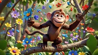 The Monkey Who Loved to Paint | Kids Storytime | Animated Children&rsquo;s  | Creative Learning  Toddlers