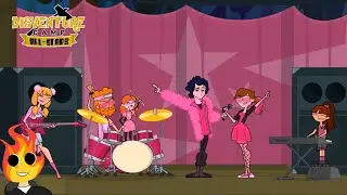 Rocking out in a band: Disventure Camp All Stars E5+6 React