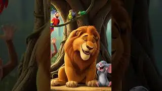 &ldquo;The Lion and the Mouse ||●● A Heartwarming Jungle Fable for Kids&rdquo; ●●#cartoon #childrenssong
