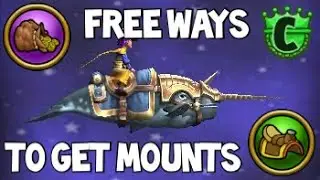 Where to get MOUNTS for FREE - A Beginner's Guide to Wizard101