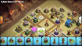 NEW TH12 WAR BASE 2018 Anti 1 Star Anti 2 Star With 2 Replays Anti Electro Dragon Anti Everything