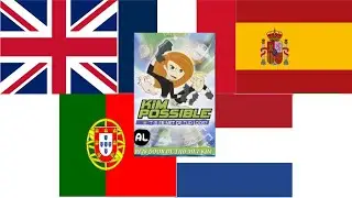 Kim Possible - 'T is Er met de Tijd Loos? (2004) Hoofdmenu van Alle de 5 Talen
