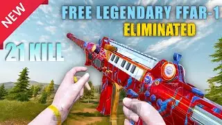 FREE LEGENDARY FFAR-1 SHREDDER 😍 21Kill  | Best FFAR-1 Loadout COD Mobile (Season 9 META)