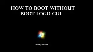 #HOW TO #BOOT #WITHOUT #BOOTLOGO #GUI #COMPUTER #WINDOWS #TECH #TIPS #TRICKS #CWTCHCHANNEL