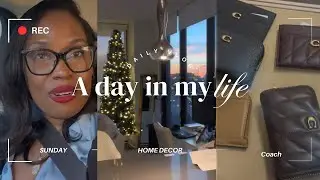 [VLOG] Sunday Shopping- Coach wallet, ew bras, home decor 