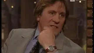 Gerard Depardieu bei Harald Schmidt Show - 16.04.1996 - Part II