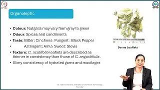 Week 10: Lecture 47: Methods of Quality Control of Herbal  Drugs
