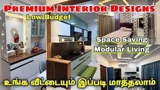 நம்ப முடியாத விலையில் Cheapest Interior Design Tamil | Home Decor | Modular Living Modular Kitchen