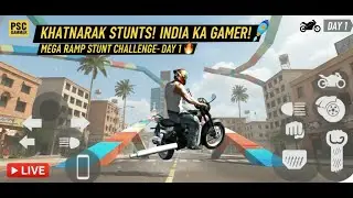 DAY 3: TRAIN KE UPAR BIKE STUNT! 🚂🔥 (Impossible Mission)