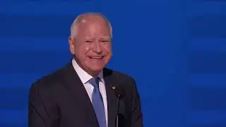 Coach Walz Pep Talk at the Democratic National Convention | Harris-Walz 2024