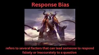 The Response Bias