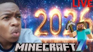 🔴 LIVE Minecraft Survival 🏡 | Building Our Dream House Scratch! Day 3(2026 Happy new years!!!)