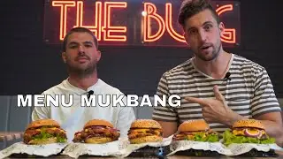Sydneys BEST BURGERS: EP 1 THE BURG Five Dock - FULL MENU MUKBANG