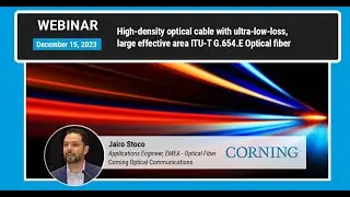 High-density optical cable with ultra-low-loss, large effective area ITU-T G.654.E Optical fiber