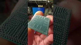Reballing bga cpu intel, repair notebook
