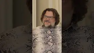 Jack Black's Hilarious Interview Error 😂👵 #jackblack #funny