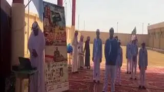 الخيمة الكشفية مدرسة ابن الأثير الجزري ومتوسطة معاذ بن جبل في قرية الشبعان محافظة أملج
