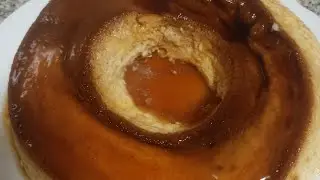 Flan de nata y vainilla, fácil y rico con Thermomix