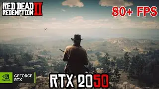 Red Dead Redemption 2 Game on RTX 2050 #rdr2
