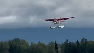 Lake Hood Anchorage Seaplane Base PLANE SPOTTING #anchorage #anchorageairport