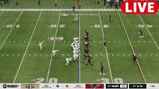 New Orleans Saints vs.Atlanta Falcons Full Game | 2025 NFL Season Week 18 Simulation 