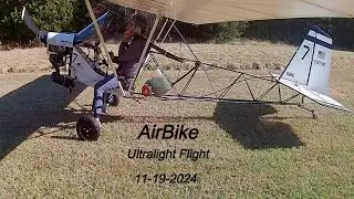 AirBike Ultralight Flight 11-19-2024