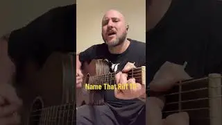 Name That Riff 111 #namethatriff #matthuett #riffs #guessthesong #guitarist #music #guitar #dadrock