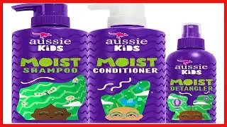 Great product -  Aussie Kids Shampoo, Conditioner, and Detangler Bundle, Sulfate Free and Paraben Fr